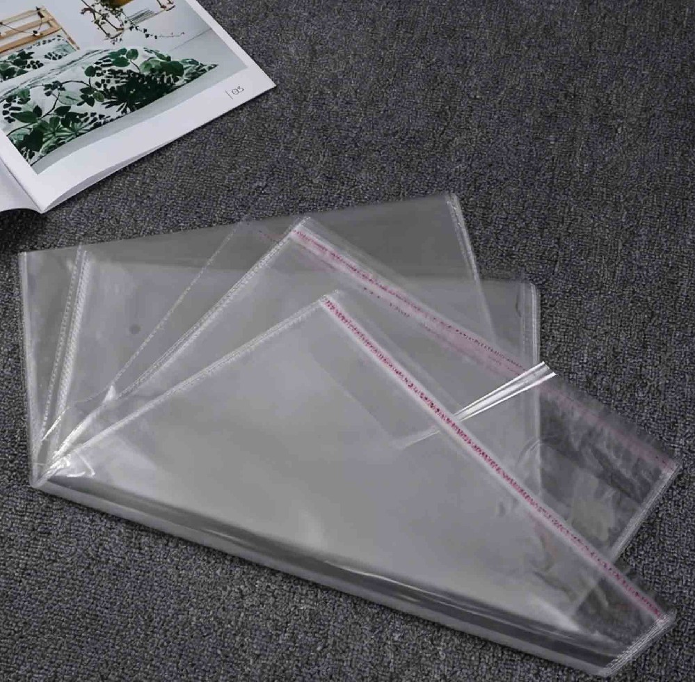 transparent zip lock bag
