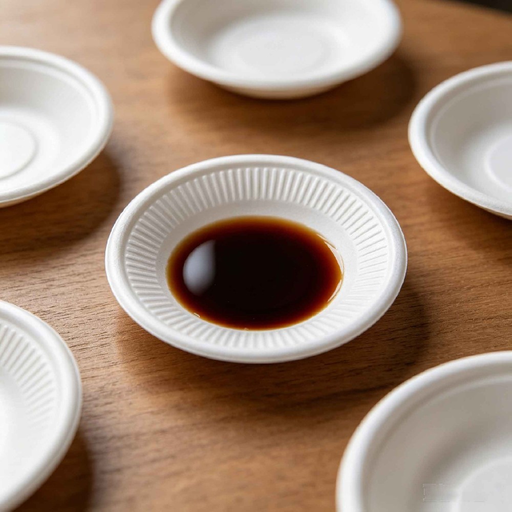 Fully Biodegradable PLA Sauce Dish