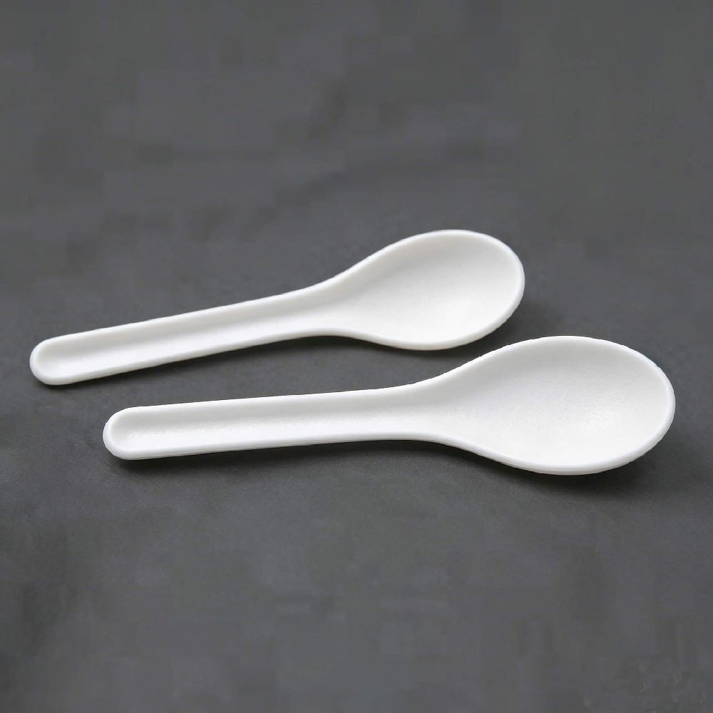Fully biodegradable spoon